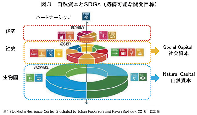 図3　 自然資本とSDGs（持続可能な開発目標）